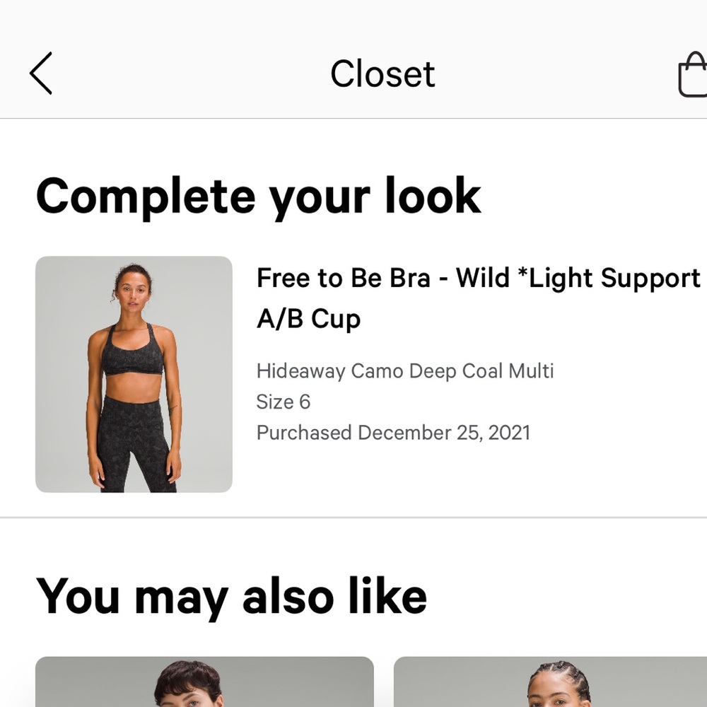 Free to Be Bra - Wild *Light Support A/B Cup